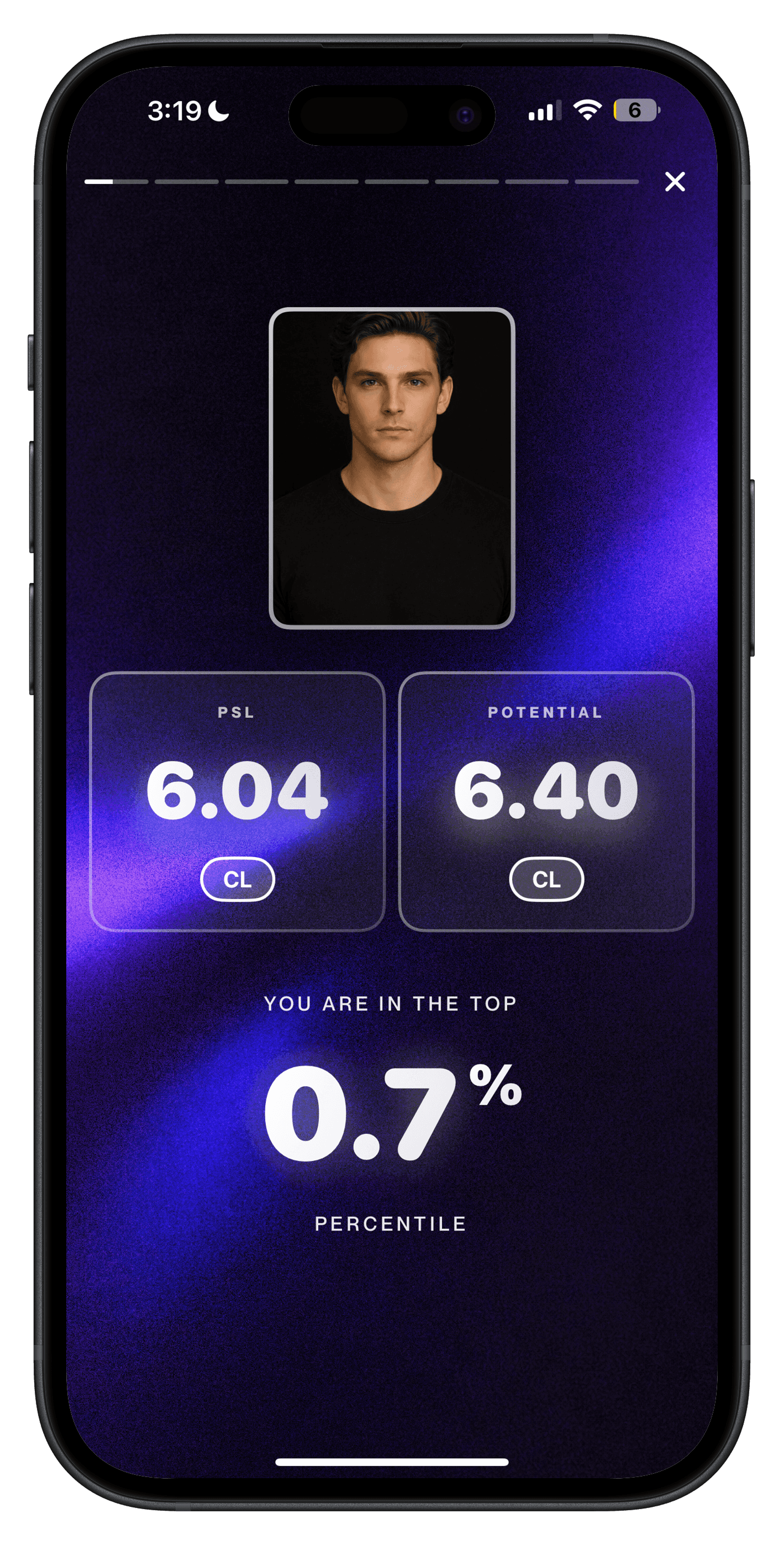 Ascension Results screen